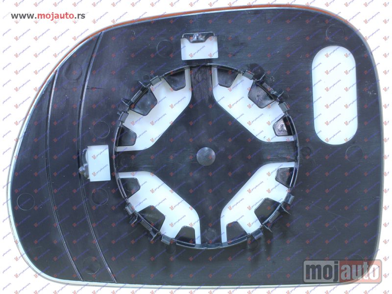 Glavna slika -  STAKLO RETROVIZORA (KONVEKSNO) Desno Fiat 500 l 12-17 -dostupno - MojAuto