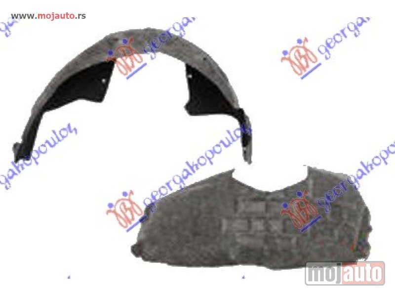 Glavna slika -  ZADNJE POTKRILO 5 VRATA Desno Ford focus 11-14 -dostupno - MojAuto