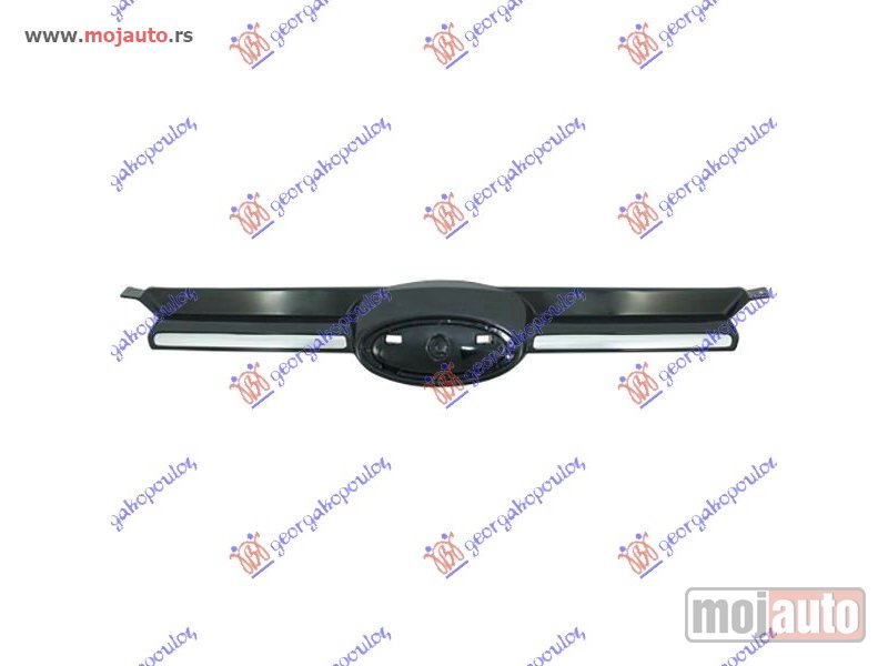 Glavna slika -  PVC MASKA (HROM LAJSNA) Ford focus 11-14 -dostupno - MojAuto