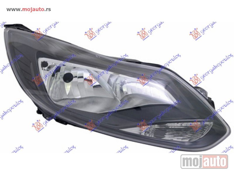 Glavna slika -  FAR ELEKTRICNI CRNI (DEPO) Desno Ford focus 11-14 -dostupno - MojAuto