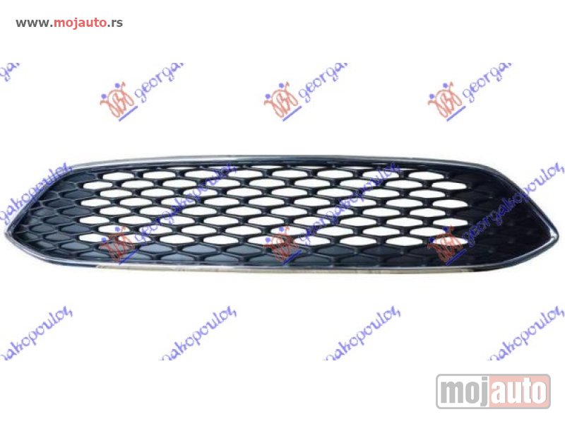 Glavna slika -  PVC MASKA (MREZA) (HROM OKVIR) Ford focus 14-18 -dostupno - MojAuto