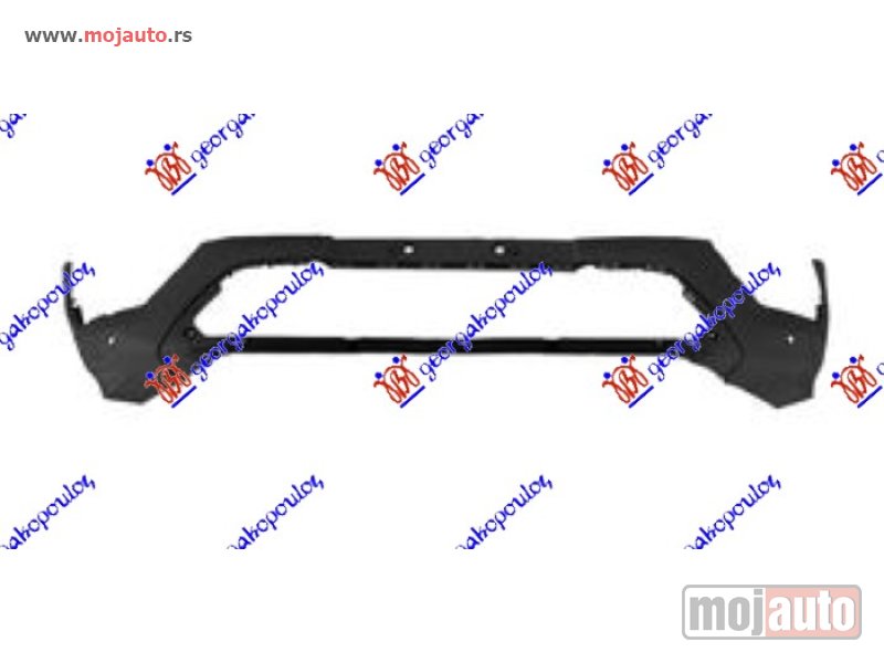 Glavna slika -  PREDNJI BRANIK DONJI CRNI (PDS SENZORI) Ford transit/tourneo custom 18-23 -dostupno - MojAuto