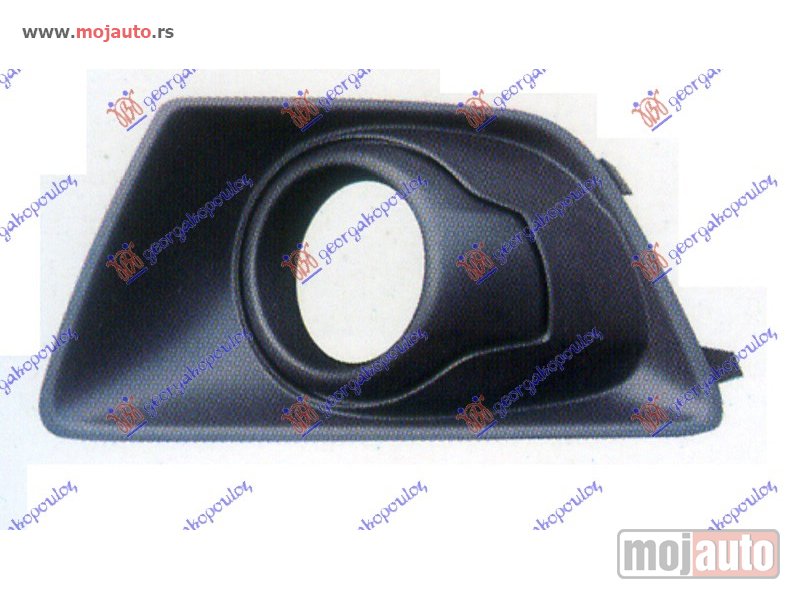 Glavna slika -  RESETKA PREDNJEG BRANIKA (SA MAGLENKOM) Levo Ford ecosport 13-17 -dostupno - MojAuto