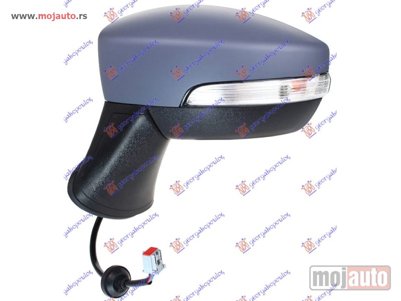 Glavna slika -  RETROVIZOR ELEKTRICNI PM (MIGAVAC) (ASFERICNO STAKLO) Levo Ford ecosport 13-17 -dostupno - MojAuto