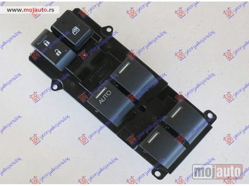 Glavna slika -  PREKIDAC U PREDNJIM VRATIMA (4 TASTERA) (26 PIN) Levo Honda cr-v 10-13 -nedostupno - MojAuto