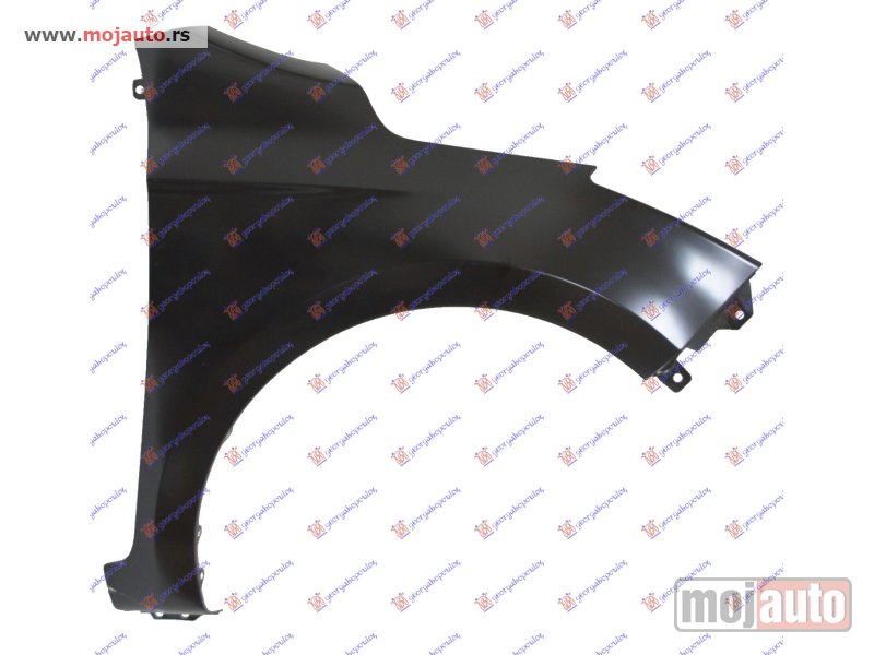 Glavna slika -  BLATOBRAN (BEZ OTVORA ZA MIGAVAC) Desno Hyundai i20 12-14 -dostupno - MojAuto