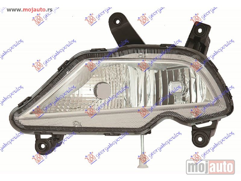 Glavna slika -  MAGLENKA SA DNEVNIM SVETLOM (E) (DEPO) Levo Hyundai i20 (h/b) 14-18 -dostupno - MojAuto