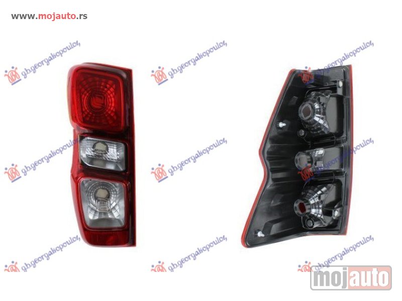 Glavna slika -  STOP LAMPA (DEPO) Levo Isuzu p/u d-max 20-24 -dostupno - MojAuto
