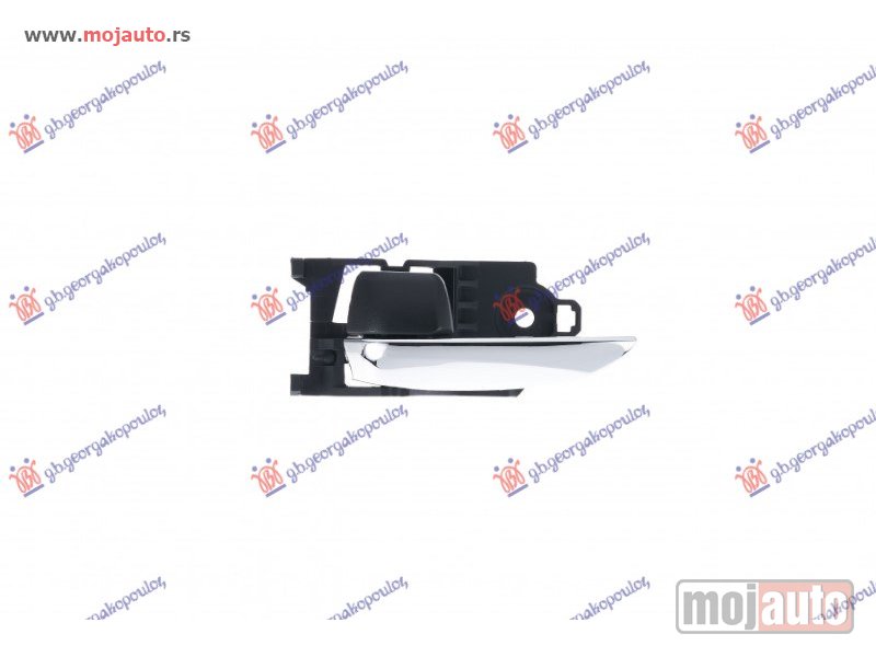 Glavna slika -  KVAKA PREDNJIH/ZADNJIH VRATA UNUTRASNJA HROM/CRNA Levo Lexus ct 200h 14- -dostupno - MojAuto