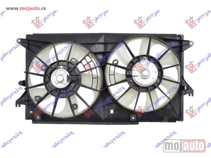 Glavna slika -  VENTILATOR (DUPLI) KOMPLET (1.8/2.0 BENZIN) Mazda 5 10-15 -dostupno - MojAuto