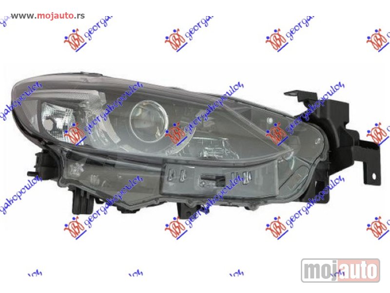 Glavna slika -  FAR ELEKTRICNI SA LED (DEPO) Desno Mazda 6 13-16 -dostupno - MojAuto