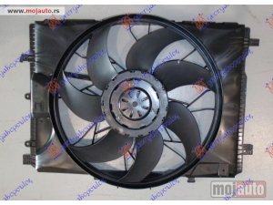 Glavna slika -  VENTILATOR KOMPLET (BENZIN/DIZEL) (475mm) (4 PIN) (400 W) (MODUL ELEKTRICNE KONTROLE) Mercedes e class (w212) 09-13 -dostupno - MojAuto