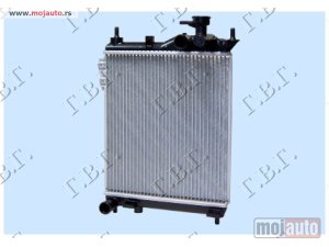 NOVI: delovi  HLADNJAK MOTORA 1.1/1.3cc (+/-AC) (37x32) VENTILATOR 21.5cm Hyundai getz 06-10 -dostupno