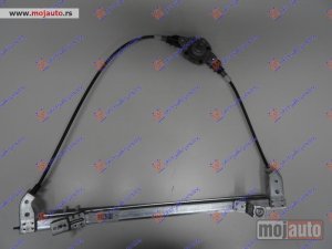 NOVI: delovi  PODIZAC PREDNJEG PROZORA MEHANICKI (A KVALITET) Desno Fiat doblo 05-09 -dostupno