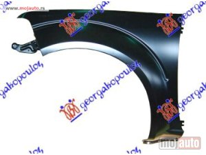 NOVI: delovi  BLATOBRAN (BEZ OTVORA ZA MIGAVAC) Levo Nissan p/u (d40) navara 2wd-4wd 05-10 -dostupno