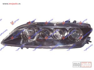 NOVI: delovi  FAR SA MAGLENKOM TITANIJUM (DEPO) Levo Mazda 6 02-08 -dostupno