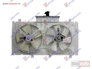 NOVI: delovi  VENTILATOR (DUPLI) KOMPLET (BENZIN) (2+2 PIN) -05 Mazda 6 02-08 -dostupno
