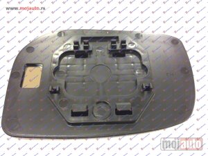 NOVI: delovi  STAKLO RETROVIZORA (KOCKASTO KACENJE) (JAPAN) (KONVEKSNO) Levo Toyota yaris 05-11 -nedostupno