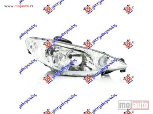 NOVI: delovi  FAR ELEKTRICNI DUPLO SOCIVO (H7/H7) -2006 (DEPO) Desno Peugeot 206 98-09 -dostupno