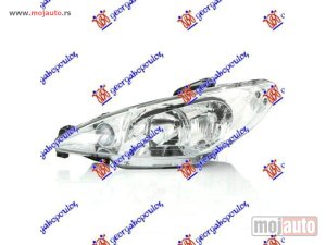 NOVI: delovi  FAR ELEKTRICNI DUPLO SOCIVO (H1/H7) 2006- (TYC) Levo Peugeot 206 98-09 -dostupno