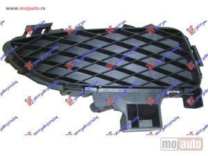 NOVI: delovi  RESETKA PREDNJEG BRANIKA (BEZ MAGLENKE) 4 VRATA -06 Desno Mazda 3 sdn-h/b (bk) 04-08 -dostupno