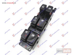 NOVI: delovi  PREKIDAC U PREDNJIM VRATIMA (4 TASTERA) (14 PIN) Levo Hyundai accent sdn 06-11 -dostupno