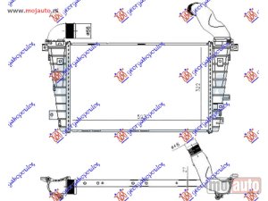 Glavna slika - HLADNJAK INTERKULERA 2.0 BENZIN - 1.7/1.9 CDTI DIZEL (523x322)(NISSENS) Opel zafira 05-12 -dostupno - MojAuto