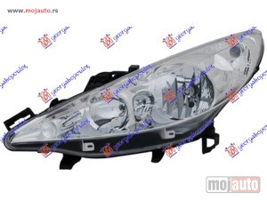 NOVI: delovi  FAR (TYC) Levo Peugeot 207 06-14 -dostupno