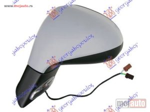 Glavna slika - RETROVIZOR ELEKTRICNI SA GREJACEM (ELEKTRO-SKLOPIV) (MIGAVAC) (ASFERICNO STAKLO) Levo Peugeot 207 06-14 -dostupno - MojAuto