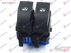 NOVI: delovi  PREKIDAC U PREDNJIM VRATIMA (2 TASTERA) (PLAVI KONEKTOR) (AUTO) (10 PIN) Levo Renault espace 03-12 -dostupno