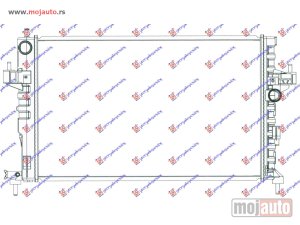 NOVI: delovi  HLADNJAK MOTORA 1.7DI 1.7DTI (60x35) Opel corsa c 00-06 -nedostupno