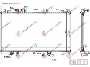 NOVI: delovi  HLADNJAK MOTORA 2.2 CTDi (39.5x71.5x26) Honda accord 03-08 -dostupno