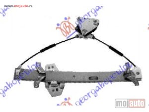 NOVI: delovi  PODIZAC PREDNJEG PROZORA ELEKTRICNI (BEZ MOTORA) Levo Honda accord 03-08 -dostupno