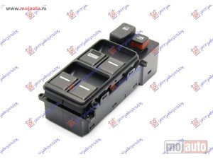 NOVI: delovi  PREKIDAC U PREDNJIM VRATIMA (4 TASTERA) (LEVI AUTO) (23 PIN) Levo Honda accord 03-08 -dostupno