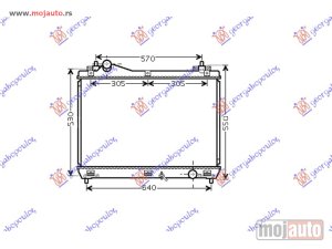 Glavna slika - HLADNJAK MOTORA 1.6 VVTI (+/-AC) (45x69) Suzuki grand vitara 06-15 -dostupno - MojAuto