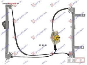 NOVI: delovi  PODIZAC PREDNJEG PROZORA ELEKTRICNI (BEZ MOTORA) (CABRIO) Levo Peugeot 307 05-07 -dostupno