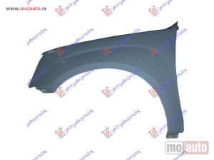 Glavna slika - BLATOBRAN (BEZ OTVORA ZA MIGAVAC) (SA OTVORIMA ZA RUB) Levo Isuzu p/u d-max 07-13 -dostupno - MojAuto