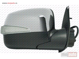 Glavna slika - RETROVIZOR ELEKTRICNI HROM (ELEKTRO-SKLOPIV) (MIGAVAC) (A KVALITET) (KONVEKSNO STAKLO) Desno Isuzu p/u d-max 07-13 -dostupno - MojAuto