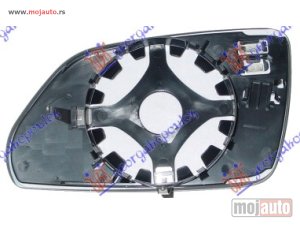 NOVI: delovi  STAKLO RETROVIZORA SA GREJACEM (KONVEKSNO) Desno Skoda octavia 5 04-08 -dostupno