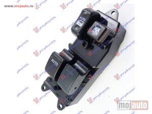 NOVI: delovi  PREKIDAC U PREDNJIM VRATIMA (2 TASTERA) (8 PIN) Levo Toyota hi-lux 2wd/4wd 05-09 -dostupno