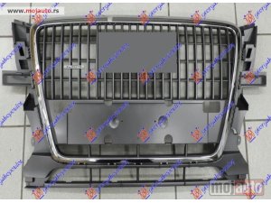 NOVI: delovi  PVC MASKA SIVA/HROM (BEZ TABLICE) Audi q5 08-12 -dostupno