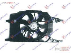 NOVI: delovi  VENTILATOR KOMPLET (BENZIN/DIZEL) (+/-AC) Renault laguna 00-07 -dostupno