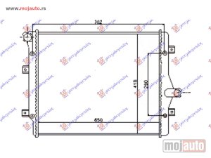 Glavna slika - HLADNJAK MOTORA 2.0 TFSi BENZIN - 2.0 TDi DIZEL (650x450) (MAHLE BEHR) Vw passat 05-11 -dostupno - MojAuto