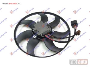 NOVI: delovi  VENTILATOR (MOTOR+ELISA) (BENZIN/DIZEL) (36cm) (220W) Vw golf plus 04-09 -dostupno