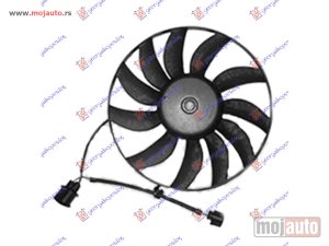 NOVI: delovi  VENTILATOR (MOTOR+ELISA) (360mm) (100W) Skoda octavia 5 04-08 -dostupno
