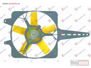 NOVI: delovi  VENTILATOR KOMPLET (1.1/1.4) (-AC) Fiat tipo 88-93 -dostupno