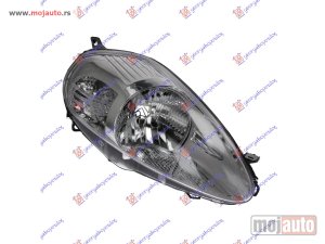 NOVI: delovi  FAR ELEKTRICNI HROM -2008 (ZUTI ILI BELI PRIKLJUCAK) (DEPO) Desno Fiat grande punto 05-12 -nedostupno