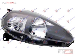 NOVI: delovi  FAR ELEKTRICNI SIVI -2008 (ZUTI PRIKLJUCAK) (TYC) Desno Fiat grande punto 05-12 -dostupno