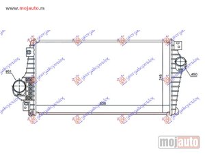 NOVI: delovi  HLADNJAK INTERKULERA 2.0 TDi (656x345x30) Chevrolet epica 07- -dostupno