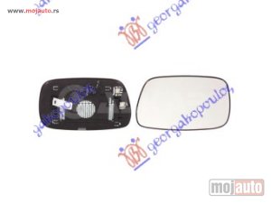 NOVI: delovi  STAKLO RETROVIZORA SA GREJACEM -2004 Desno Toyota corolla (e 12) h/b-l/b 02-04 -nedostupno